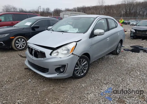 2018 Mitsubishi Mirage G4 Se from USA, damaged, VIN ML32F4FJ5JHF07158